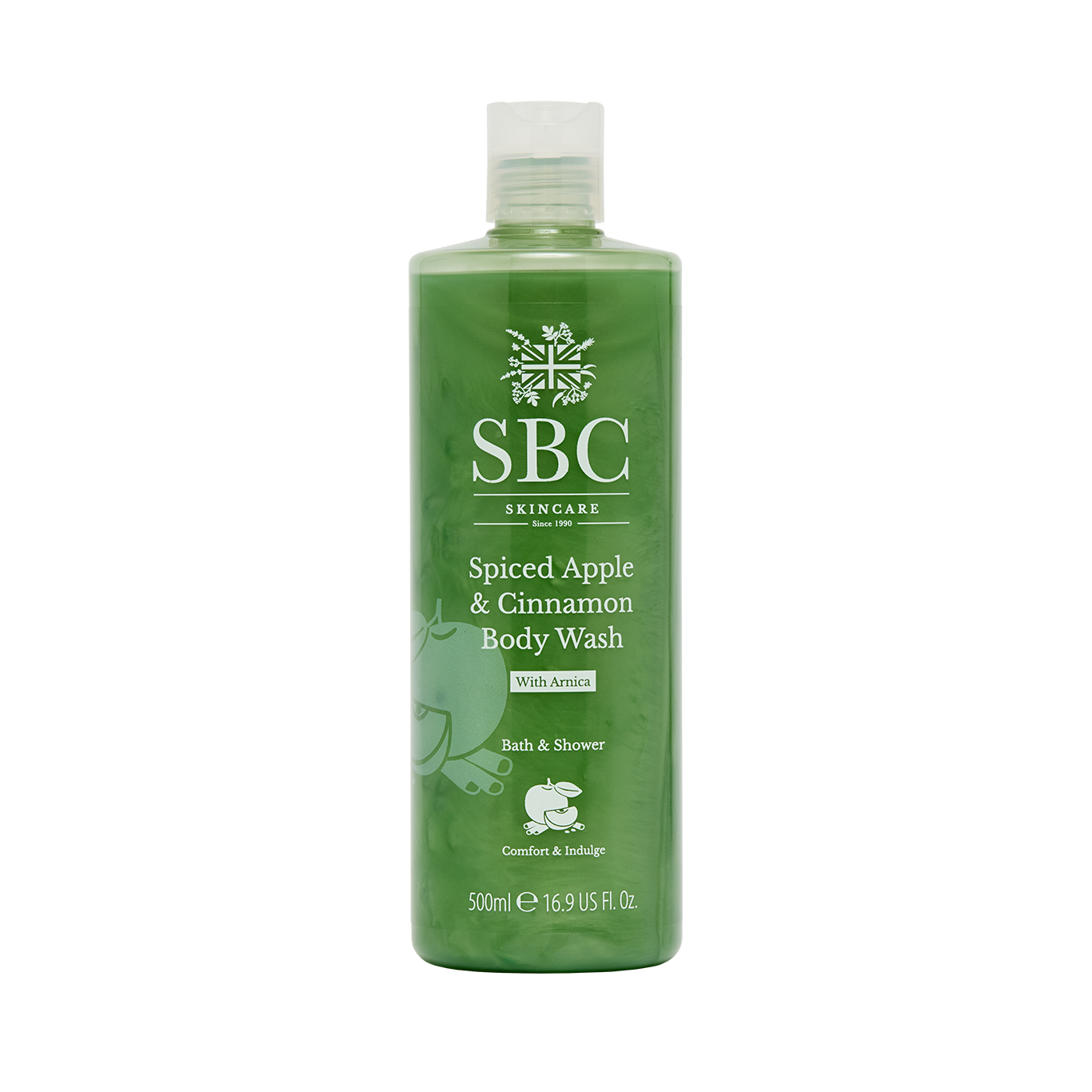 Spiced Apple & Cinnamon Body Wash With Arnica
