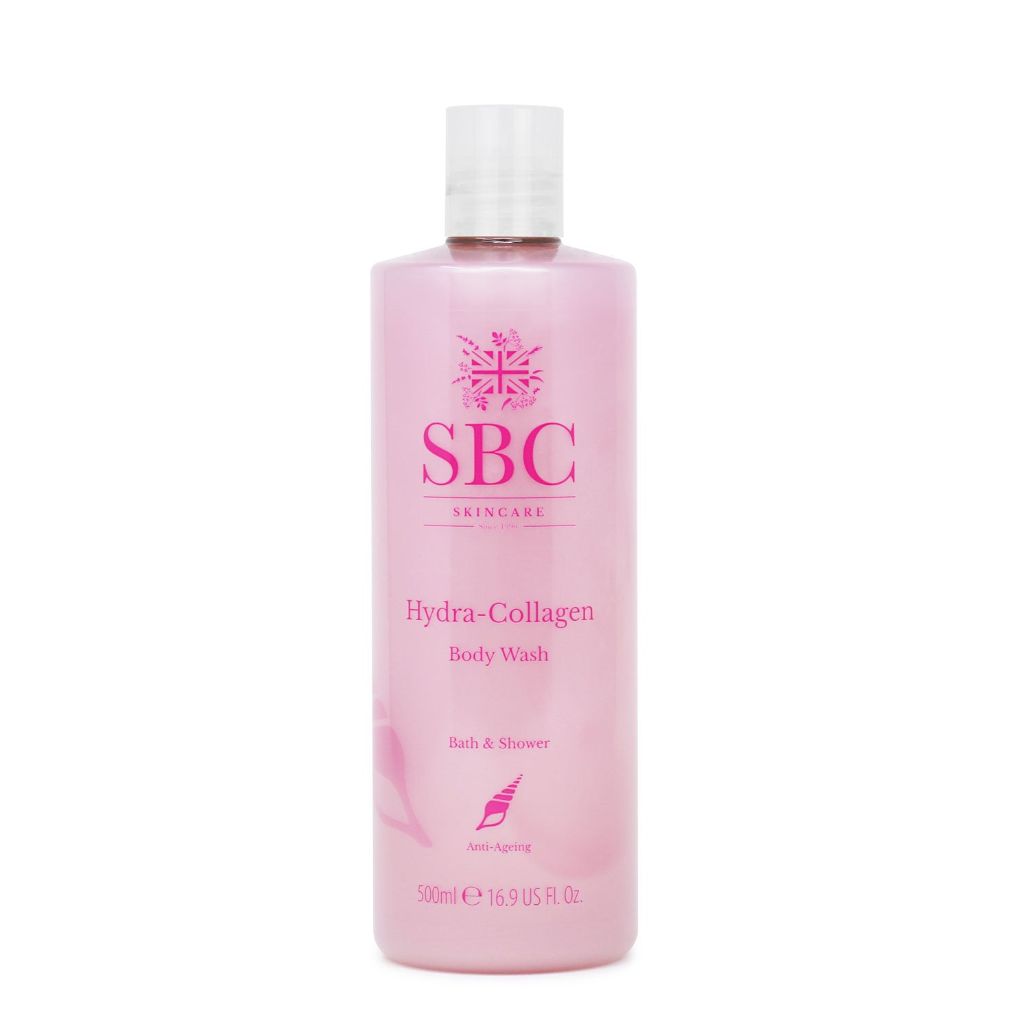 500ml Hydra-Collagen Body Wash on a white background 